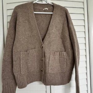 NWOT House of CB 100% wool Alara Cardigan